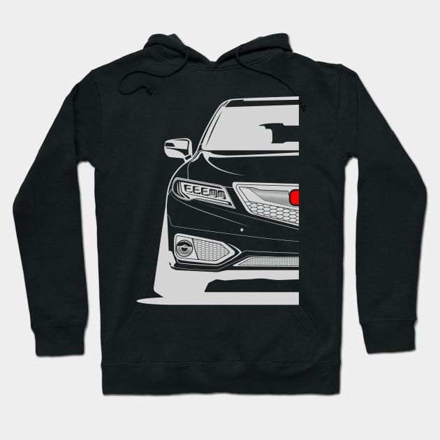 Acura RDX 2016 Hoodie by BlueRoller